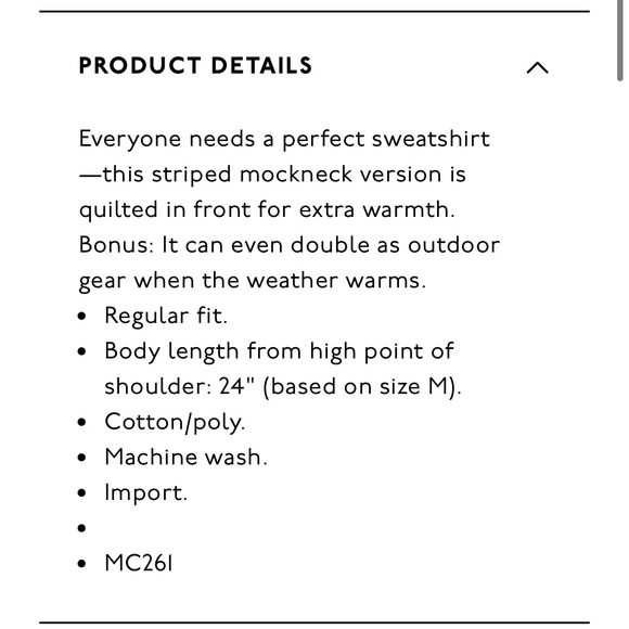 Madewell Quilted Mockneck Sweater - Picture 2 of 5